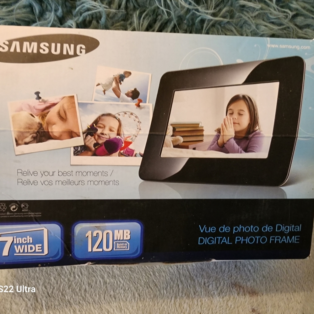 Samsung digital photo frame